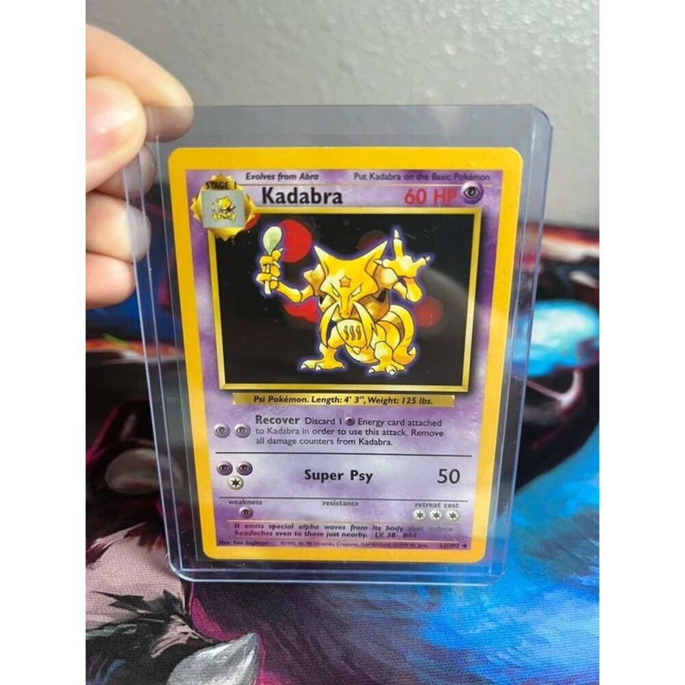 Kadabra Pokemon Card